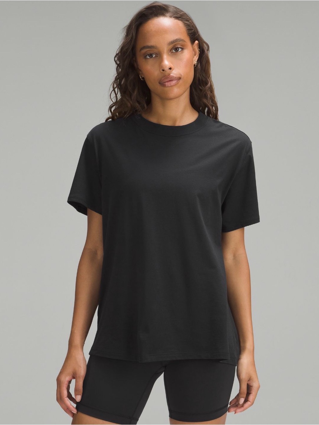 Lululemon Athletica All Yours Cotton Relaxed Crew Tee